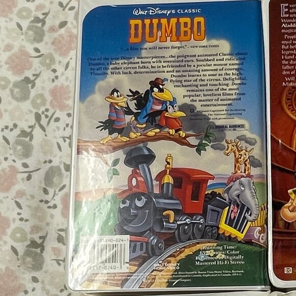 6 Disney VHS Tapes PLUS CHOICE of 1 More - Used - Picture 8 of 11